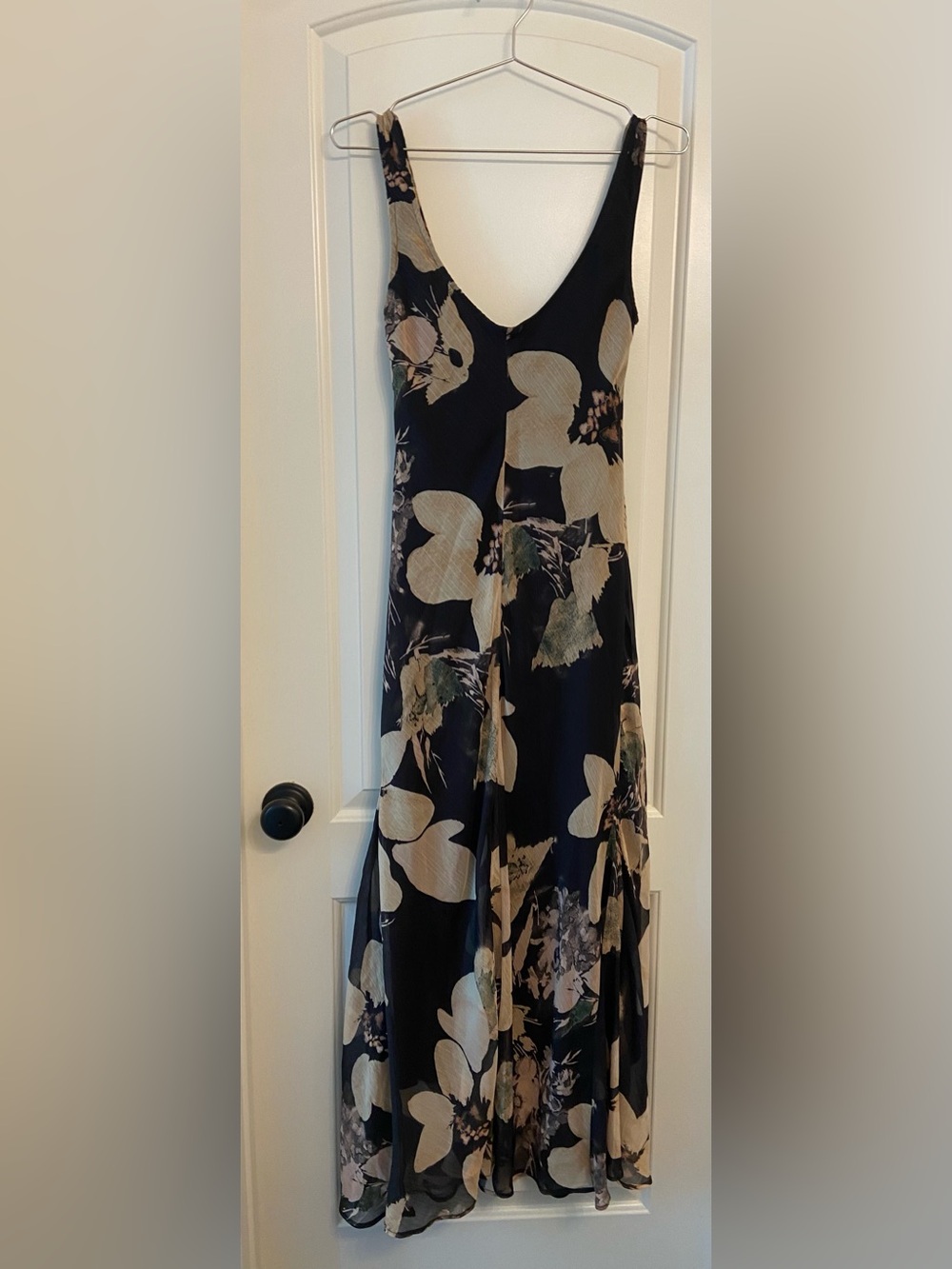 ASOS Black Floral Maxi Dress
